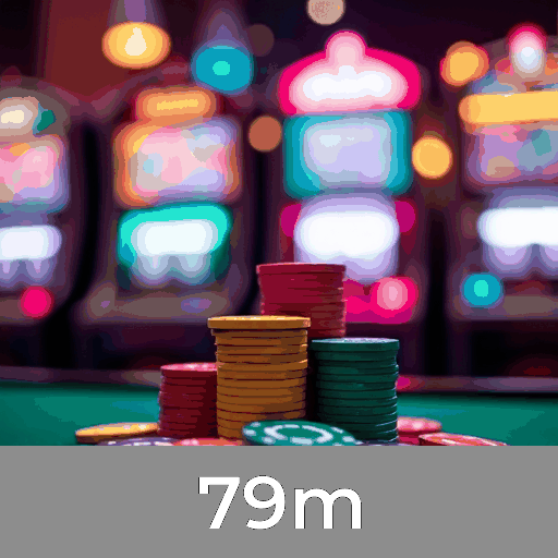 79m: Slots com Jackpots, Mesa de Jogos Excitantes, e Cassino ao Vivo